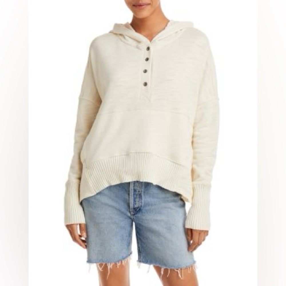FREE PEOPLE MOVEMENT HONEY DOVE PULLOVER SIZE XS